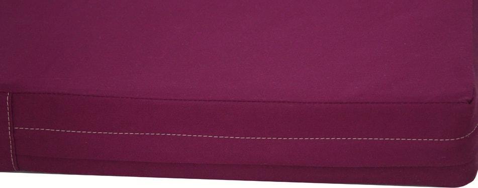 organic cotton dog bed cover in cherry close up