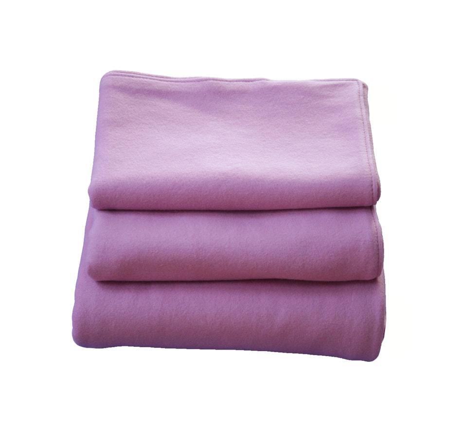 raspberry pink fleece dog blanket