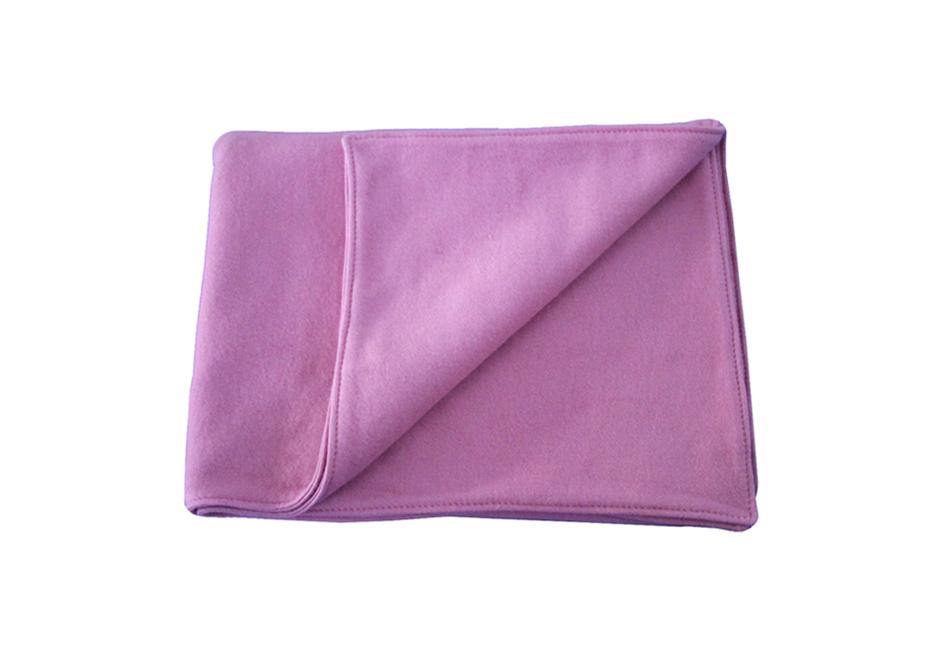 raspberry pink fleece dog blanket