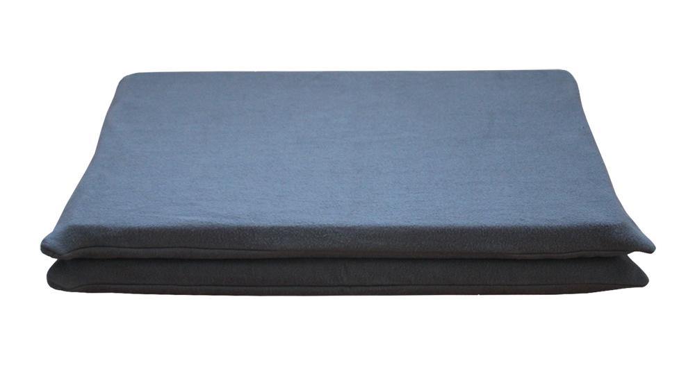 Dog MAT Cover, Charcoal Fleece - All Natural Dog Beds