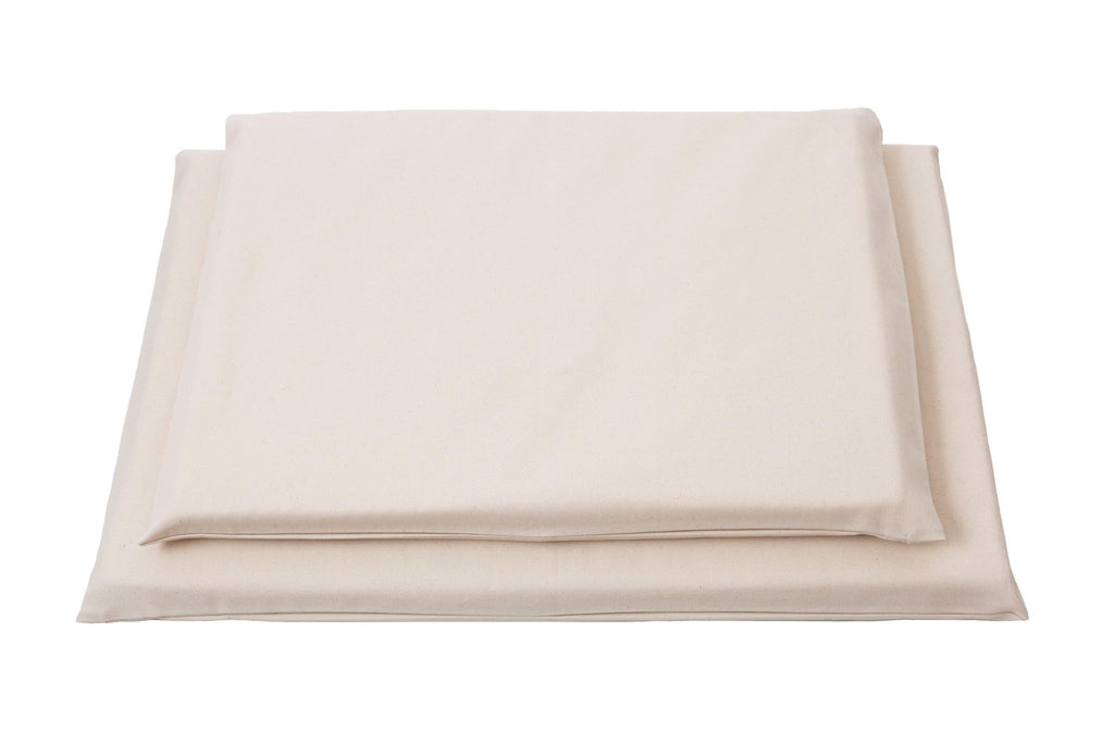 canvas natural beige organic dog mat