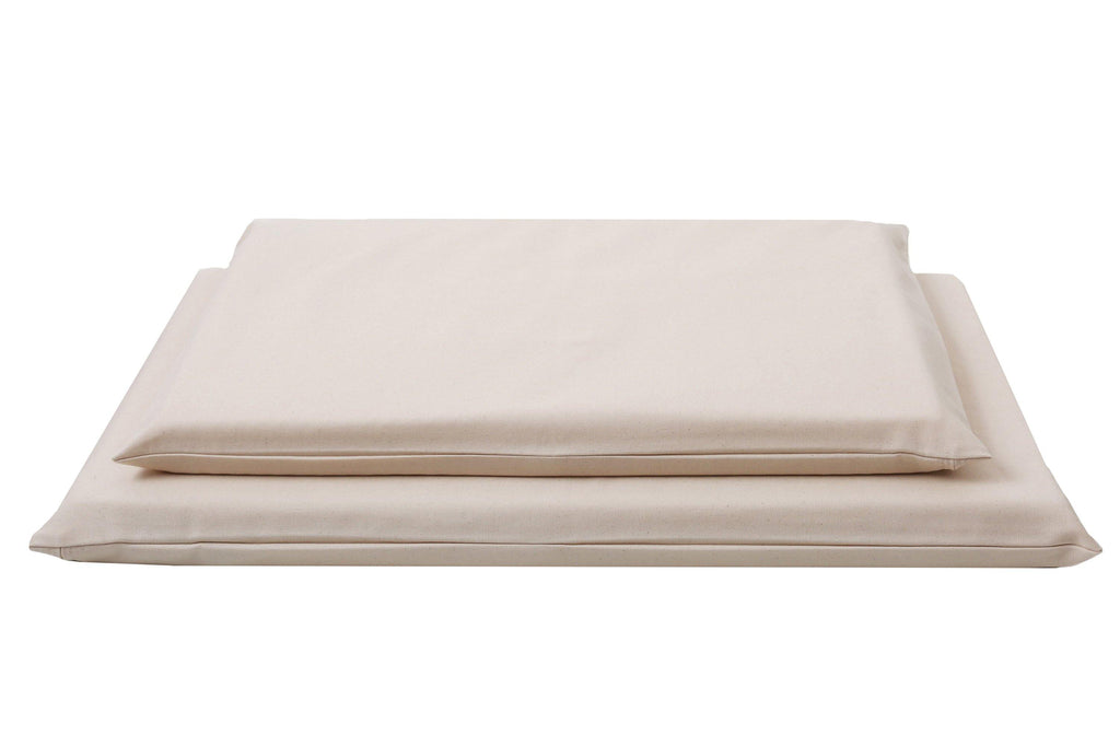 canvas natural beige organic dog mat 