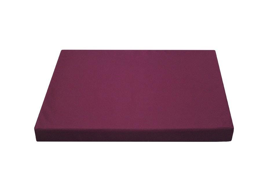 organic cotton dog bed cover in cherry